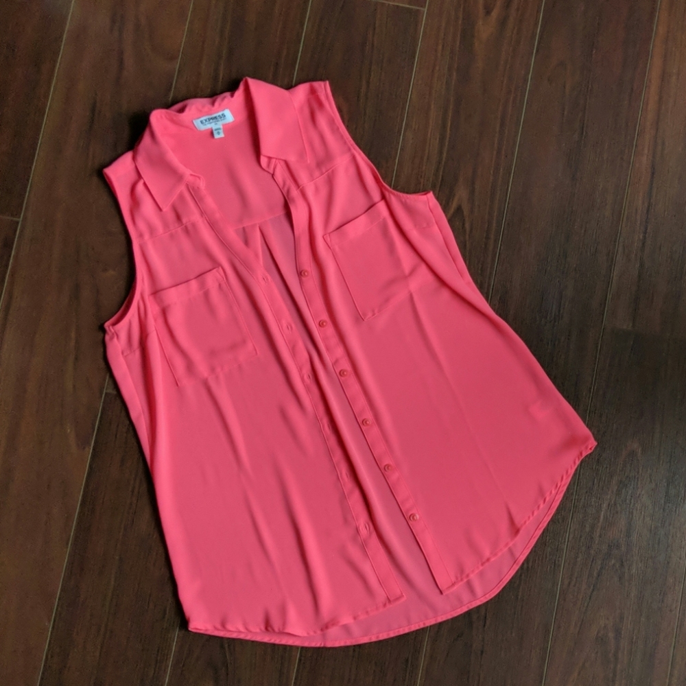 Express button up blouse